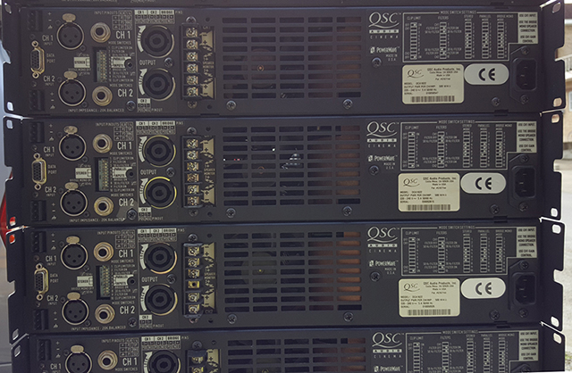 QSC 스위칭 파워앰프 1622 4옴 600w*2